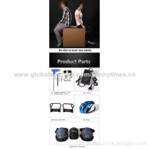 China golf electric two-wheeled self balance scooter with CE certification, golden